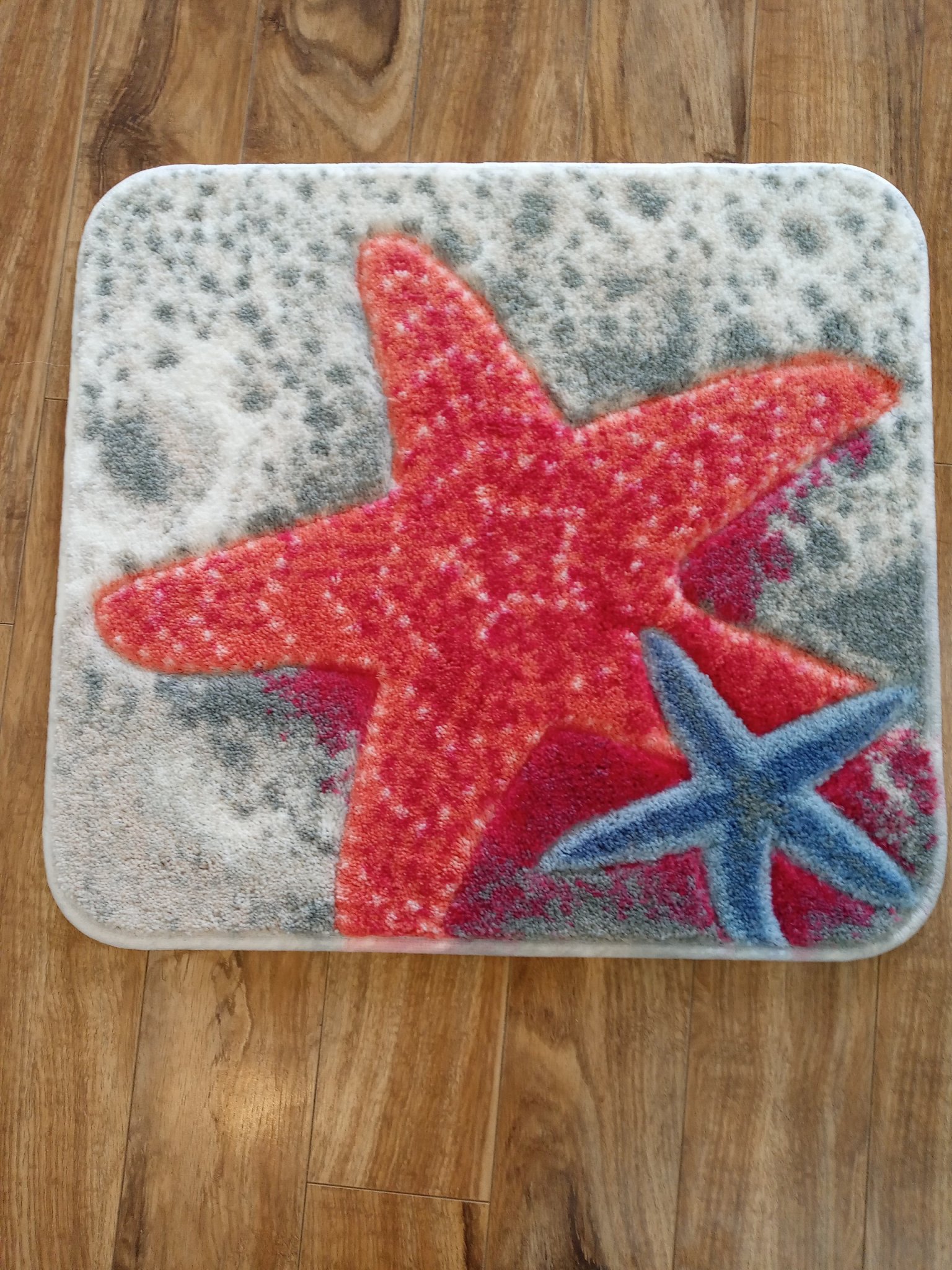 STARFISH 02 KIRMIZI IMAJ Bathmat